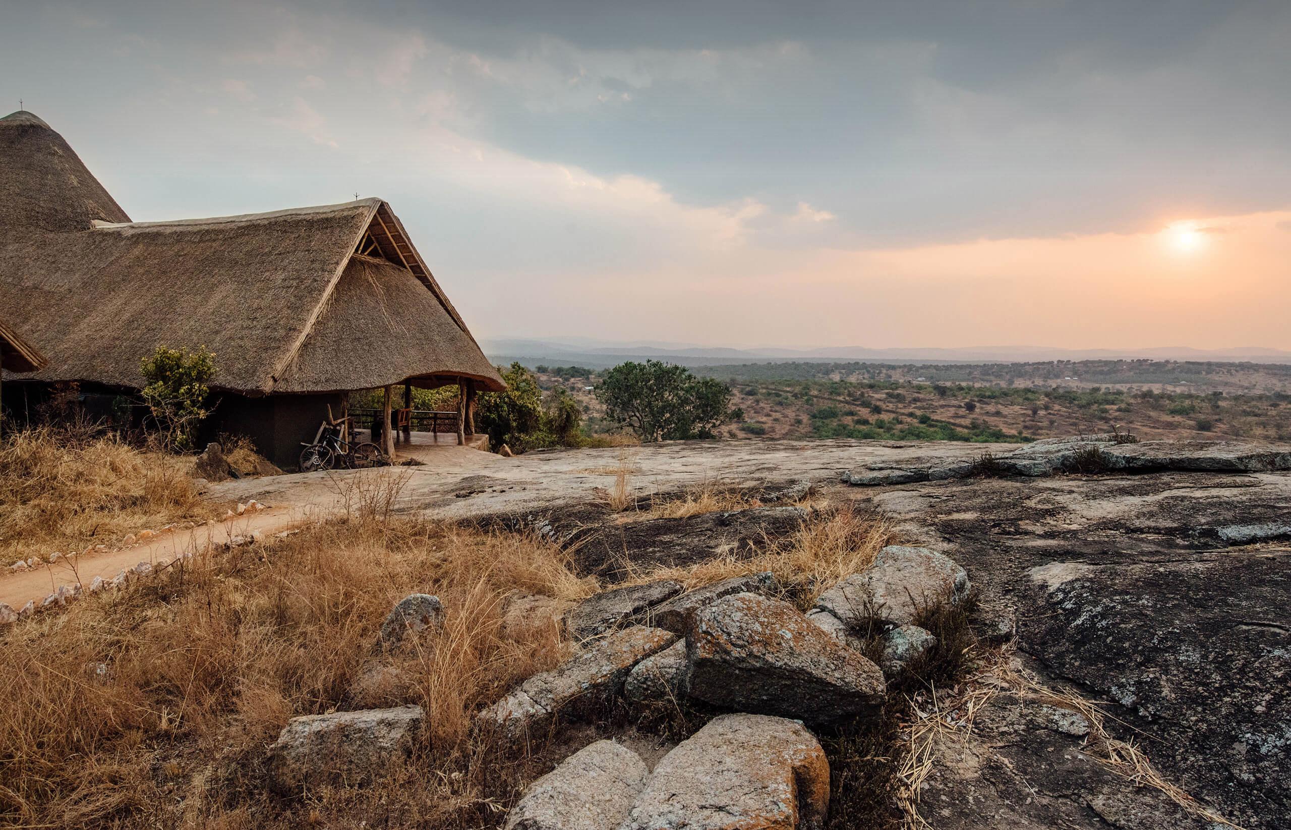 Rwakobo Rock main lodge building